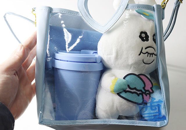 推し活バッグ、ハートハンドル付2WAYショルダーバッグ 使用例