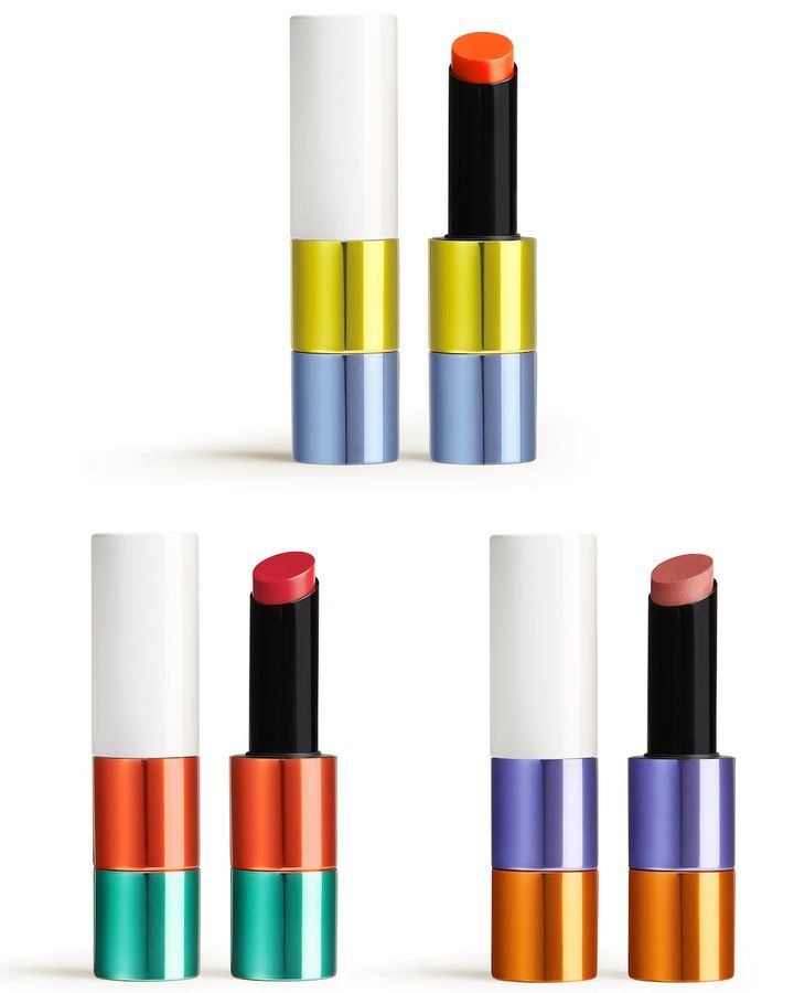 ルージュ エルメス ルージュ ブリヤン シルキー 〈上〉28、〈下左から〉30、04 各￥10,010（すべて3月12日より限定発売） Photos_©Studio des fleurs