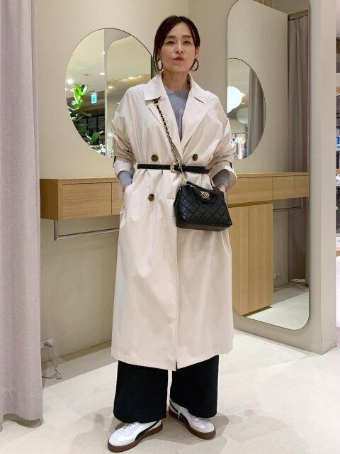 トレンチコートコーデ3