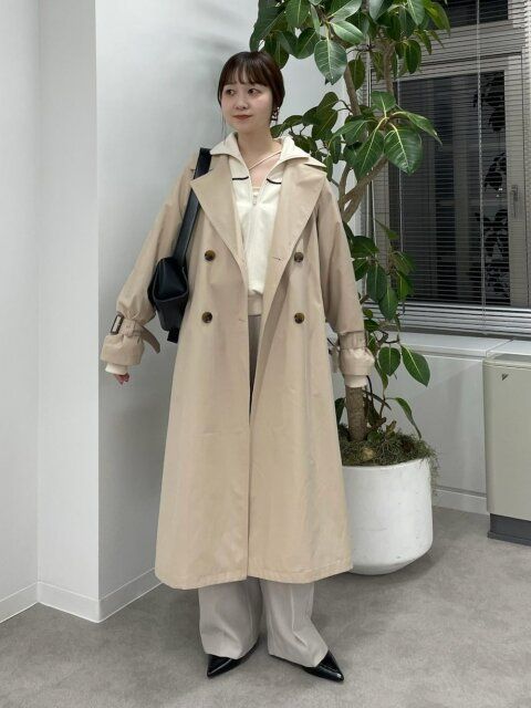 トレンチコートコーデ4