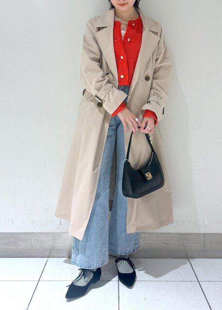 トレンチコートコーデ2