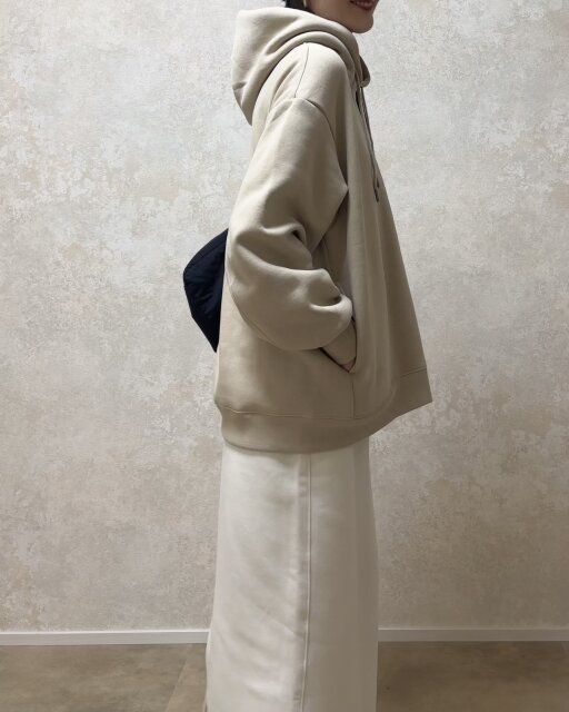 パーカーにもポケット付き