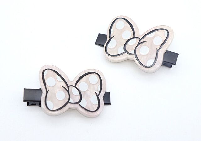 大人にぴったりなミッキー＆ミニーの付録 前髪クリップ