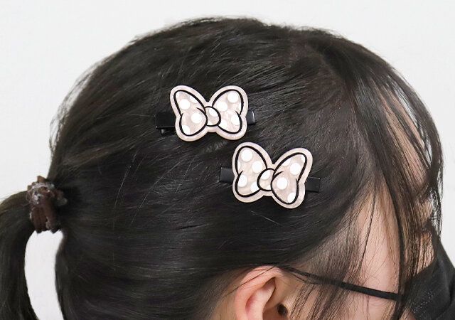 大人にぴったりなミッキー＆ミニーの付録 クリップ実用例