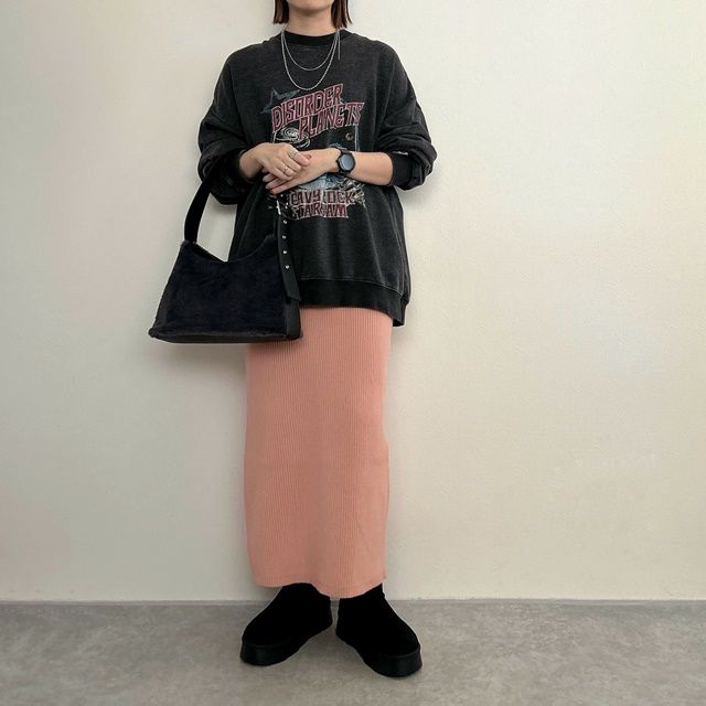 しまむら「スタッズハンドルバッグ」