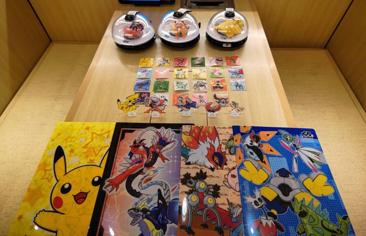 くら寿司×「ポケットモンスター スカーレット・バイオレット」タイアップキャンペーンのグッズ
