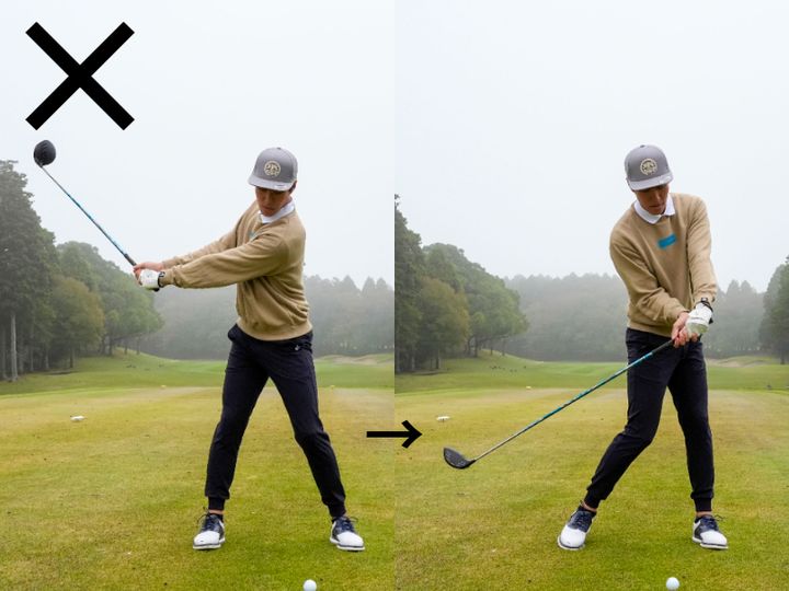 フィニッシュが崩れてしまう原因の“振り遅れ”をなくす２つのポイントは？