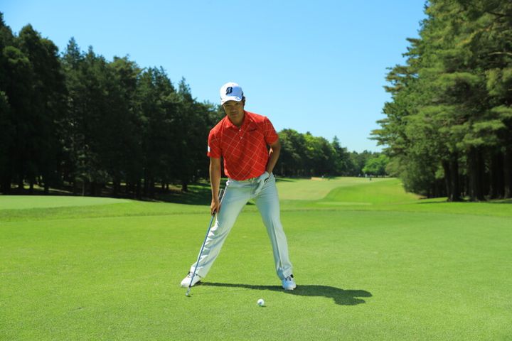 初・中級者にオススメ！スライス、プッシュアウトを防ぐにはスパットを設定し目標を見ない！