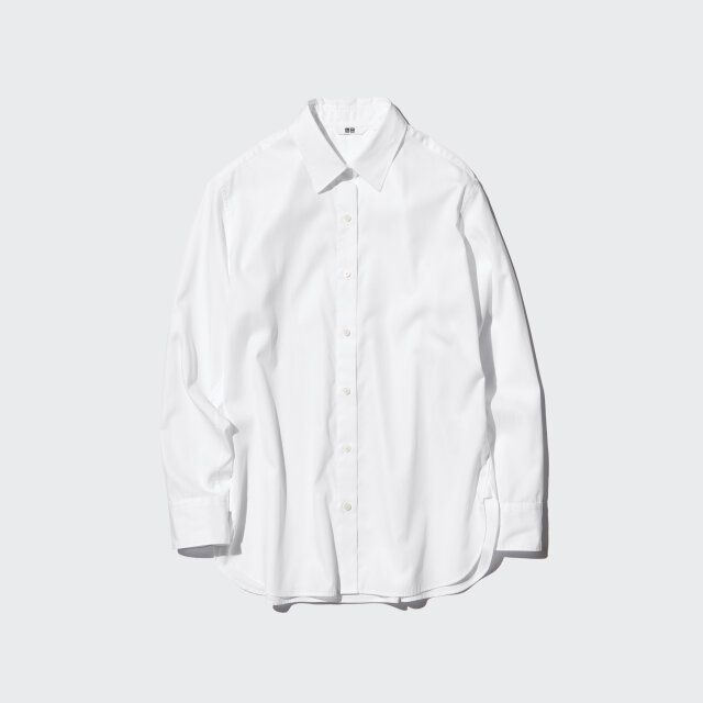 ユニクロ コットンシャツ