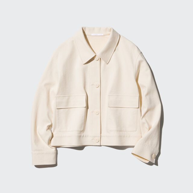 ユニクロ ジャージーリラックスジャケット