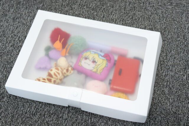 ダイソー ファイルケース 折り畳み、A4サイズ、白 使用例 ガチャ 推し活