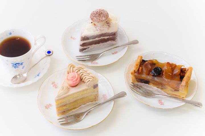 麹町本店喫茶室のケーキ（1970年代のメニュー再現）