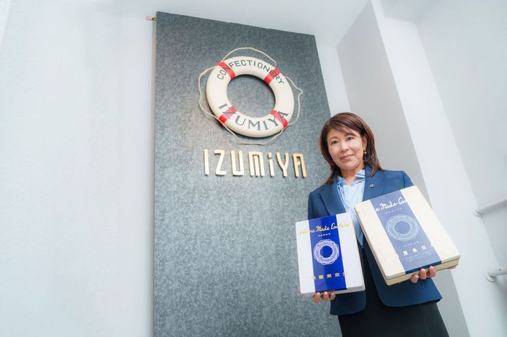 泉屋東京店社長の泉由紀子さん