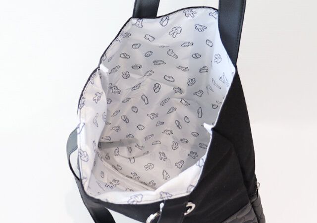 ディズニーダーリッチ黒トートバッグ付録レビュー総柄