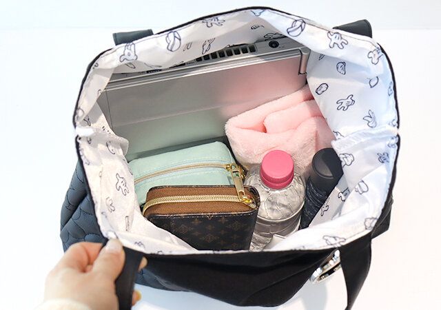 ディズニーダーリッチ黒トートバッグ付録レビューA4