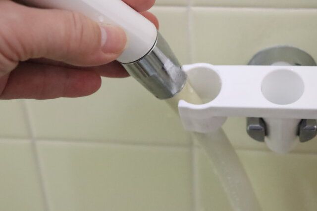 セリア シャワーホルダー ハンギングバー シャワーヘッド