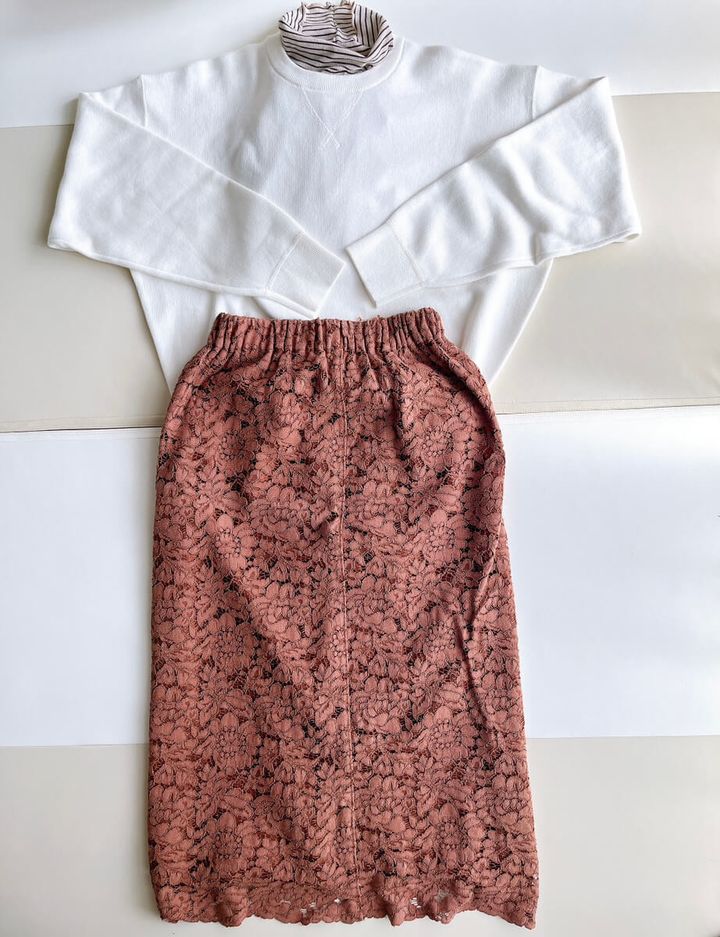 ユニクロ「スムースコットンクルーネックセーター」