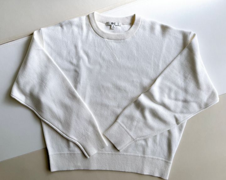 ユニクロ「スムースコットンクルーネックセーター」