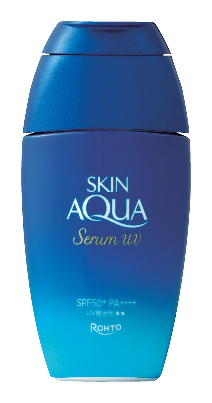 画像: スキンアクアスキンモイスチャーUVG SPF50＋・PA＋＋＋＋ ¥990［編集部調べ］／ロート製薬 出典：ロート製薬オンライン【公式】