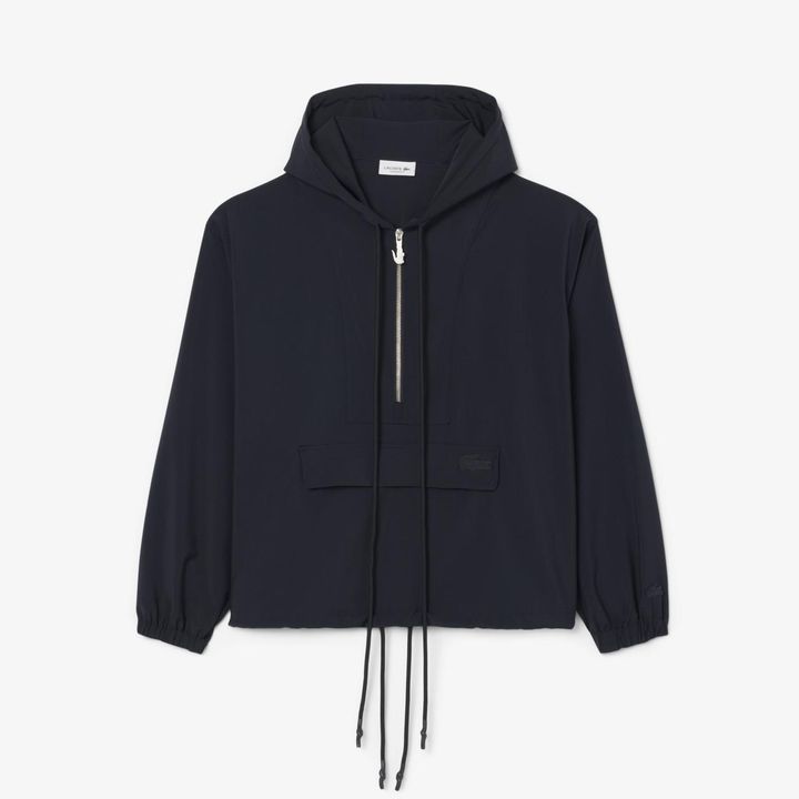 画像: ウールブレンドアノラック￥40,700（LACOSTE） www.lacoste.jp