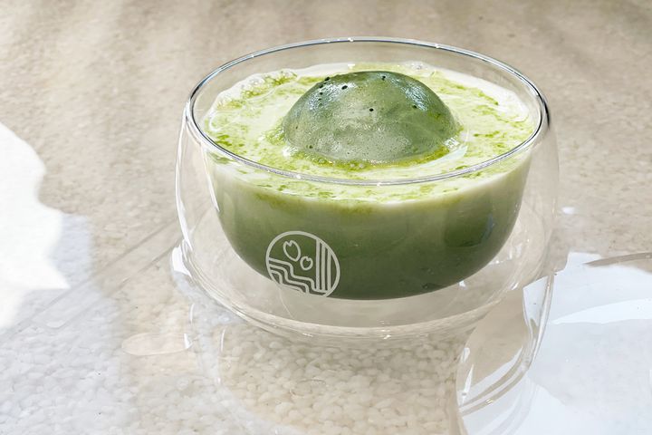 「お抹茶ラテ（冷）」950円