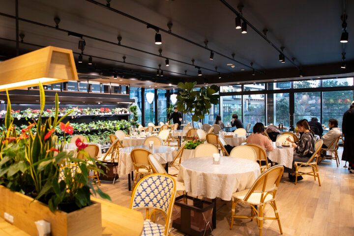 いちごパフェやフルーツサンドのモーニングが人気♪ 飯田橋駅直結の果実園リーベル