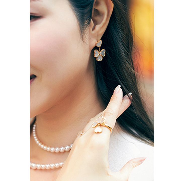 ヴァンクリのリングとピアス