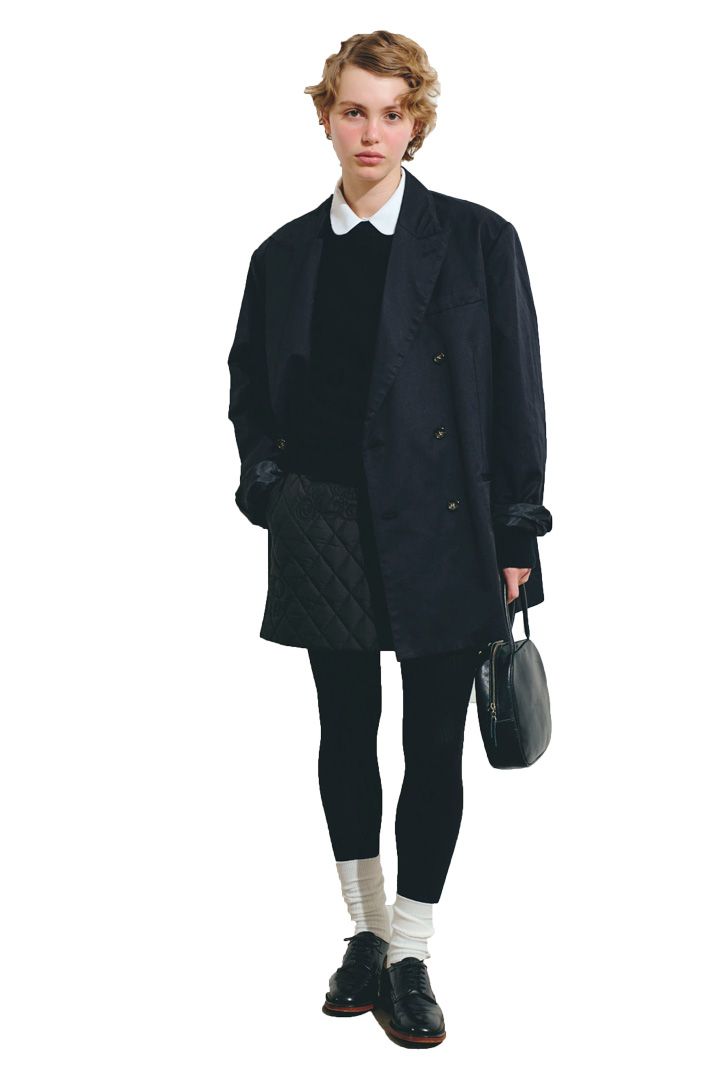 印象の違いにびっくり！黒と白の分量を変えた6コーデ