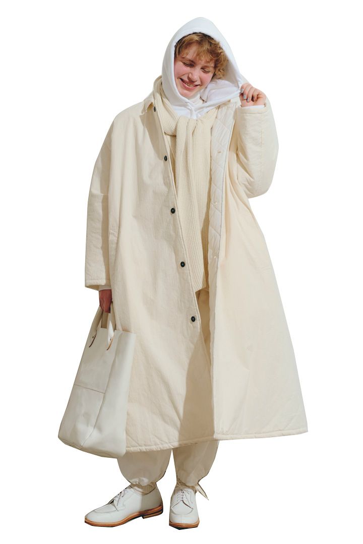 印象の違いにびっくり！黒と白の分量を変えた6コーデ