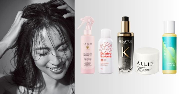 2025年の髪と頭皮用UVケアアイテム5つ