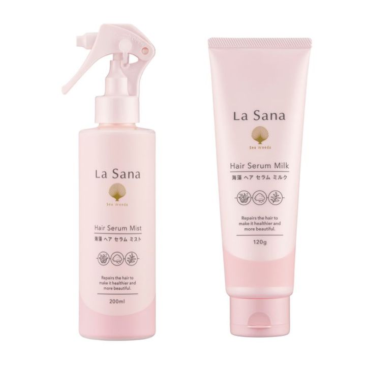 ラサーナ／海藻 ヘア セラム ミスト・海藻 ヘア セラム ミルク
