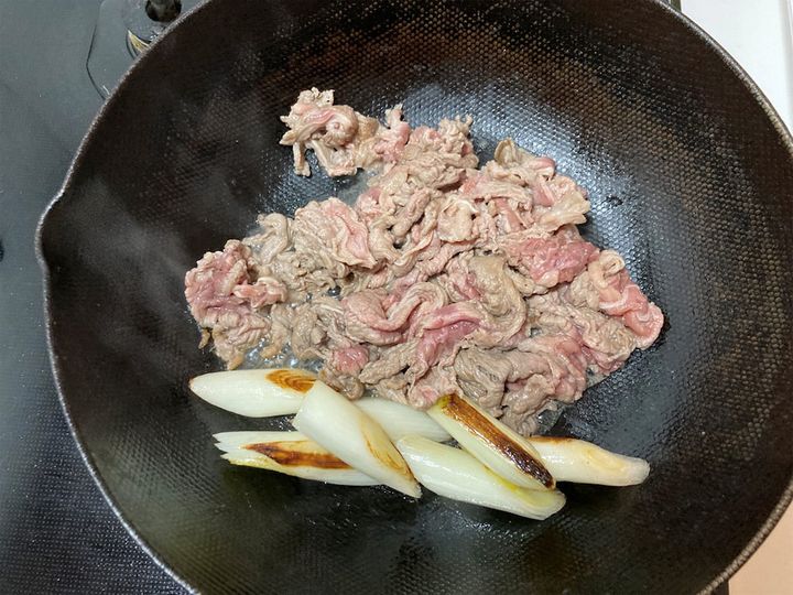 8割ほど火入れした牛肉