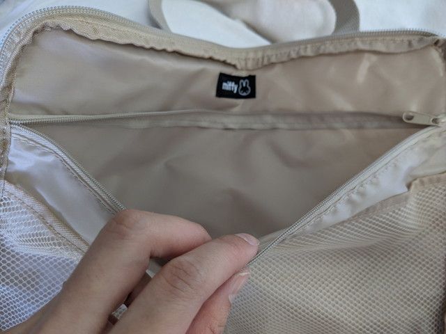 ミッフィー圧縮収納ポーチポケット