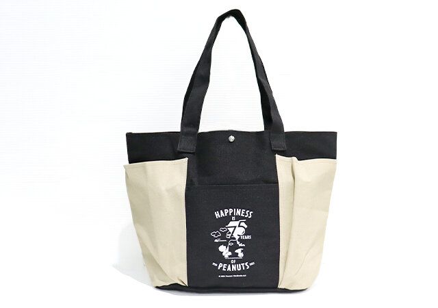 スヌーピー生誕記念の特別なトートバッグ 正面