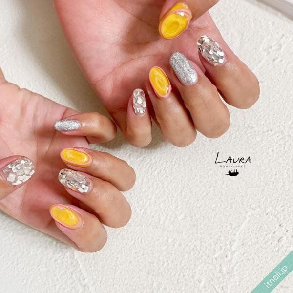 LAURA POMPONNEEが投稿したネイルデザイン [photoid:I0130460] via Itnail Design (747948)