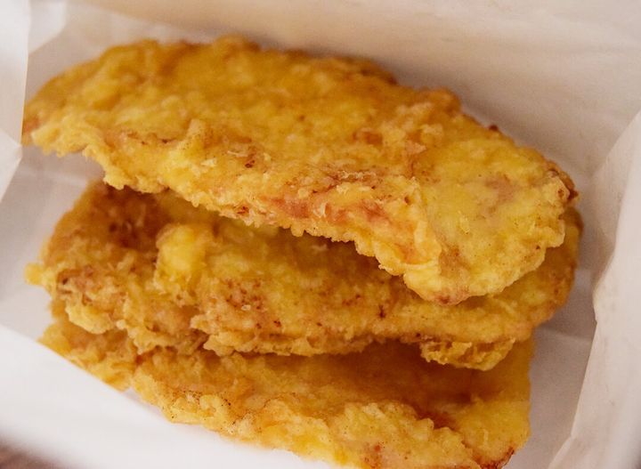 丸亀製麺「甘辛しょうがダレのはみ出る豚天ぶっかけうどん」