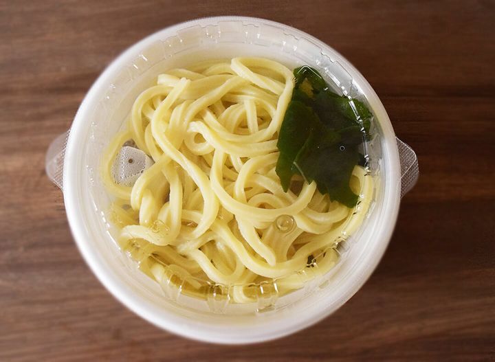 丸亀製麺「山盛りあさりうどん（並盛）」