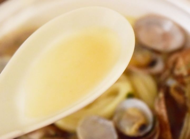 丸亀製麺「山盛りあさりうどん（並盛）」