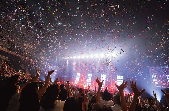 写真は20周年ツアーのさいたまスーパーアリーナ。5月からは、JUJU HALL TOUR 2025「The Water」が決定。写真・山内洋枝（PROGRESS-M）