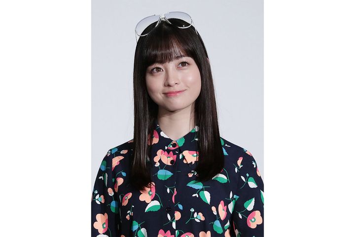 映画「今日から俺は！！劇場版」初日舞台挨拶に出席した橋本環奈さん＝2020年7月、時事