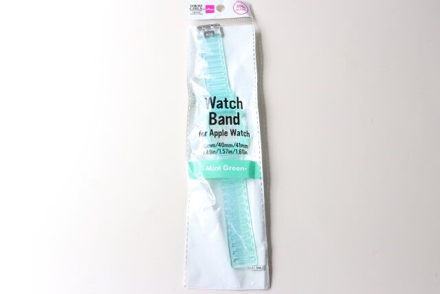 スマートウォッチケースバンド一体型（38／40／41mm、GR） パッケージ