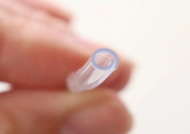 ワイヤーネット用ズレ防止固定チューブ スリット