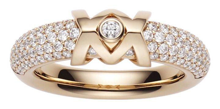 「M シグネチャー」リング（PG×ダイヤモンド）￥1,320,000
