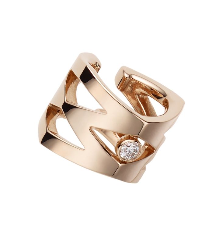 「M シグネチャー」イヤーカフ（PG×ダイヤモンド）￥297,000