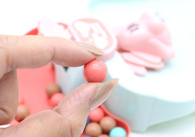 ダイソー 豆を食べるカエルゲーム 豆