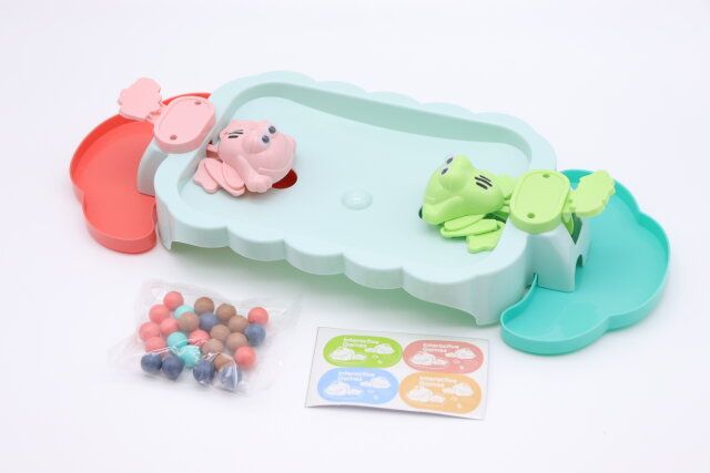ダイソー 豆を食べるカエルゲーム セット内容