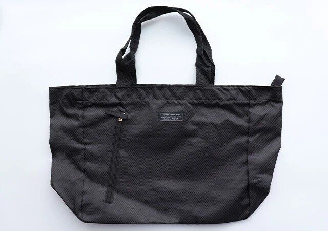ダイソー トートバッグ ブラック
