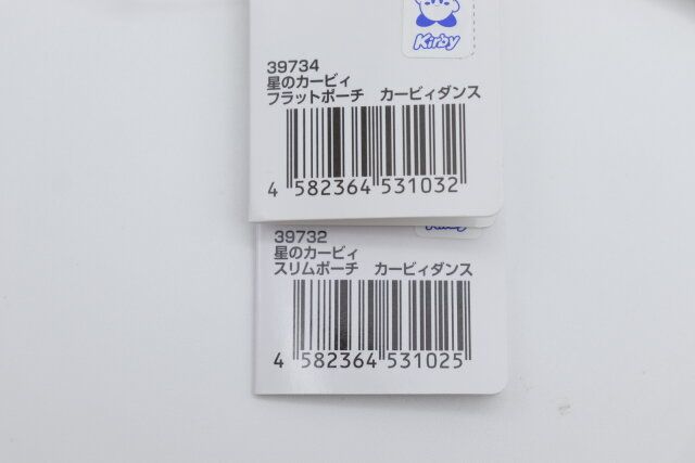 ダイソー 星のカービィ フラットポーチ カービィダンス 星のカービィ スリムポーチ カービィダンス 商品タグ JANコード