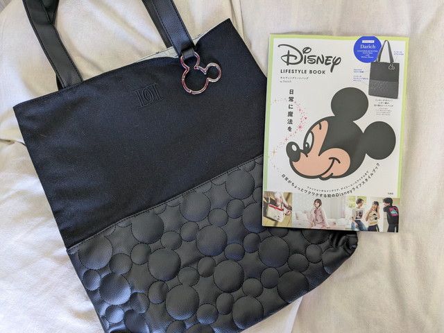 ディズニーキルティングトートバッグ