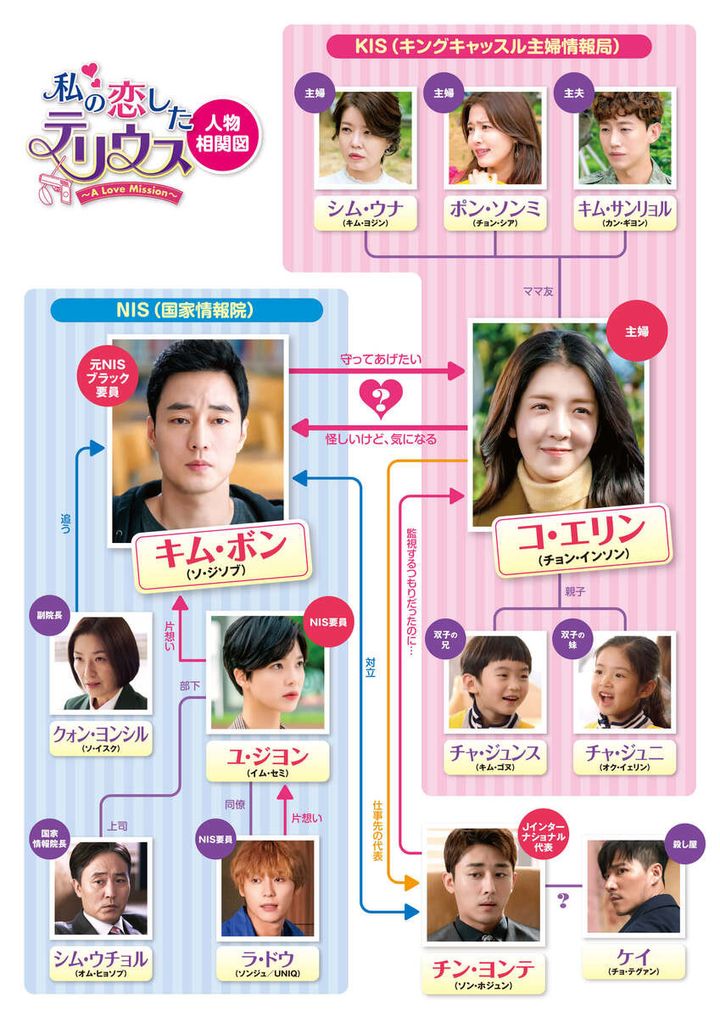 韓国ドラマ『私の恋したテリウス〜A Love Mission〜』